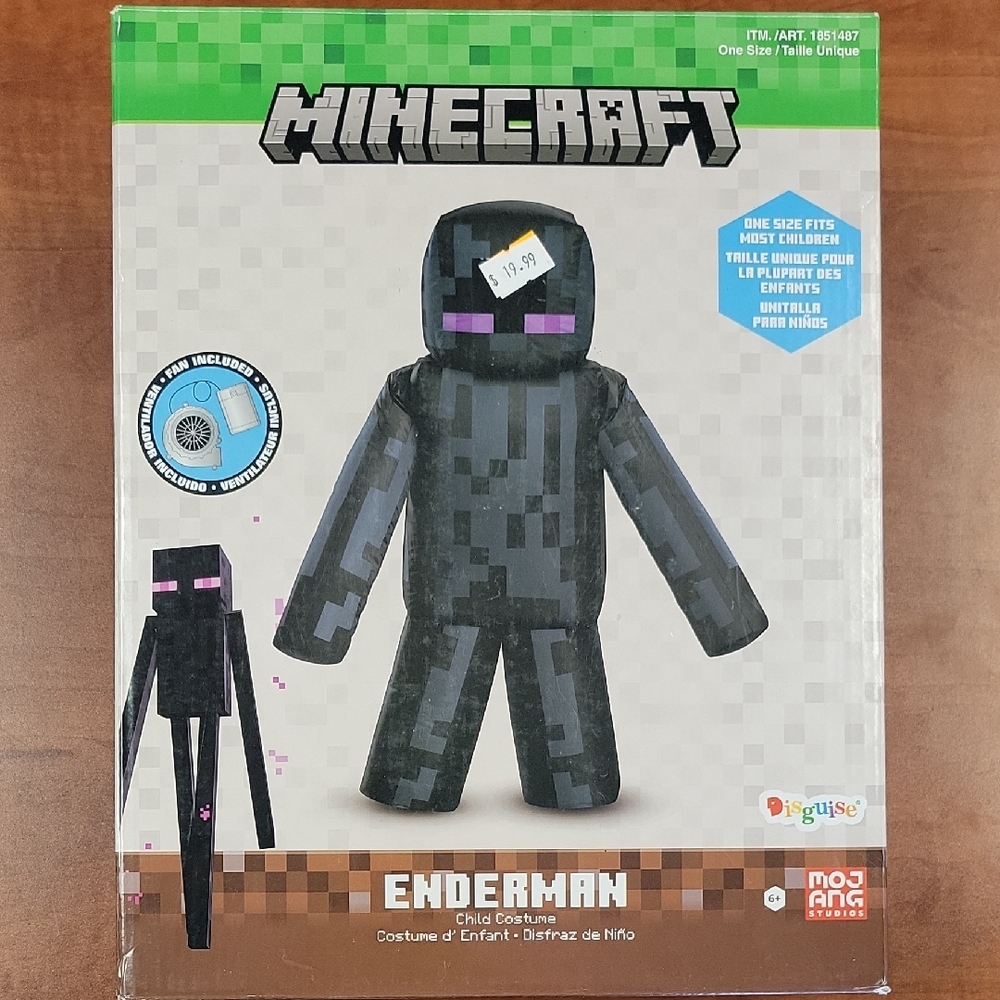 Enderman Kids Costume - Black